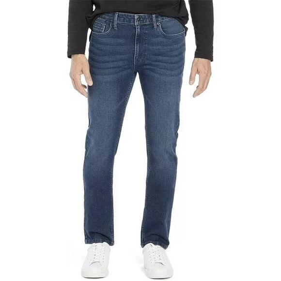 Kenneth Cole Straight Fit Stretch Denim Jeans Men's 40 x 34 (33.5" actual) NWT - Picture 1 of 12